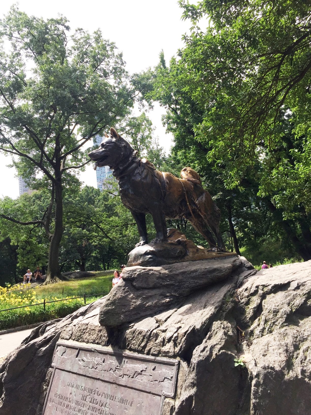Balto's monument, New York (by Camilla D'Angelo) - 01.jpeg